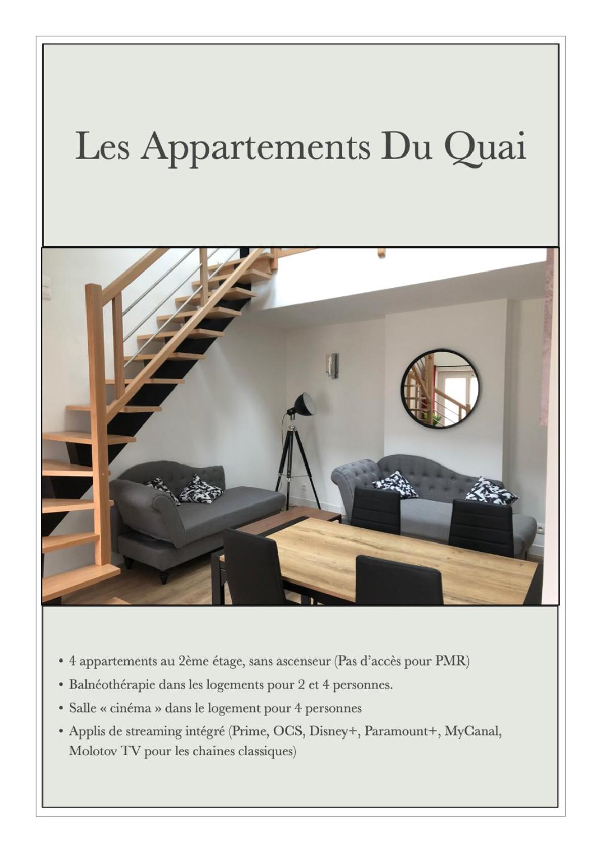 דייפ Les Appartements Du Quai מראה חיצוני תמונה